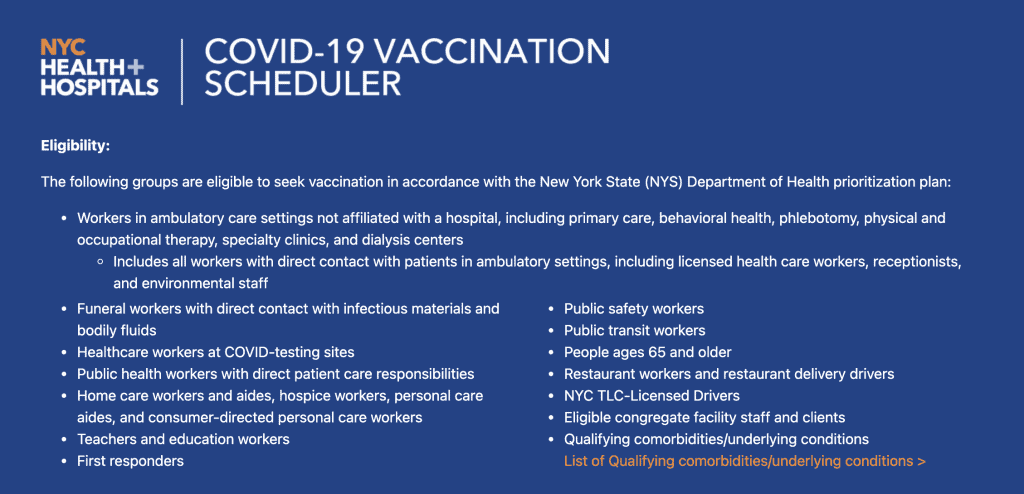 Covid-19 Vaccination Scheduler