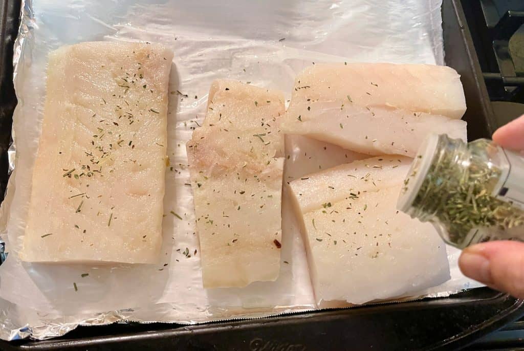 seasoning on cod