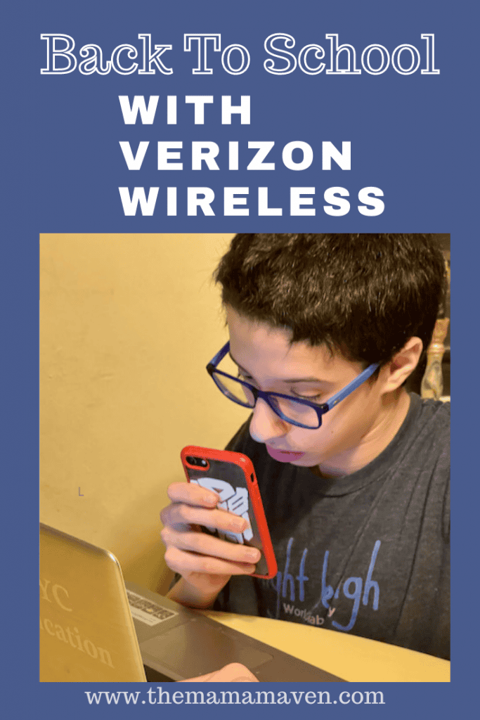 Back to school with Verizon Wireless- The Mama Maven Blog