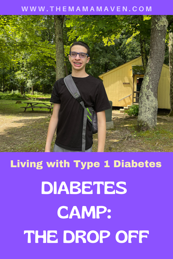Diabetes Camp Drop Off | The Mama Maven Blog