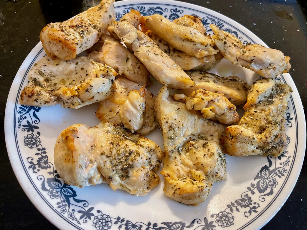 Simple Air Fryer Grilled Chicken | The Mama Maven Blog