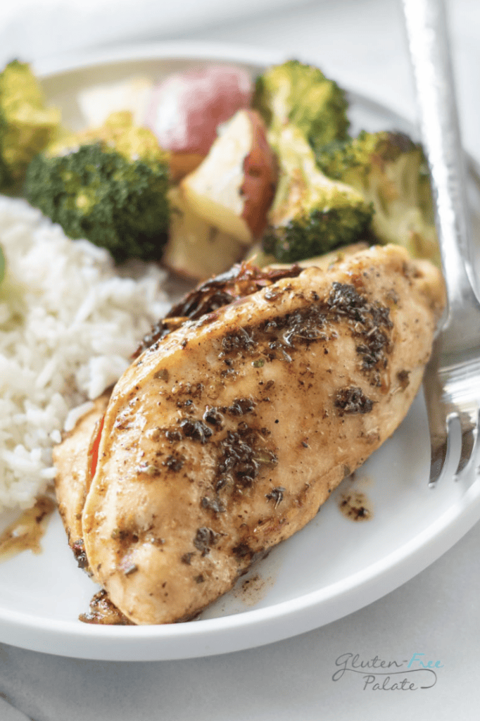 Caprese Stuffed Balsamic Chicken - Gluten Free Palate