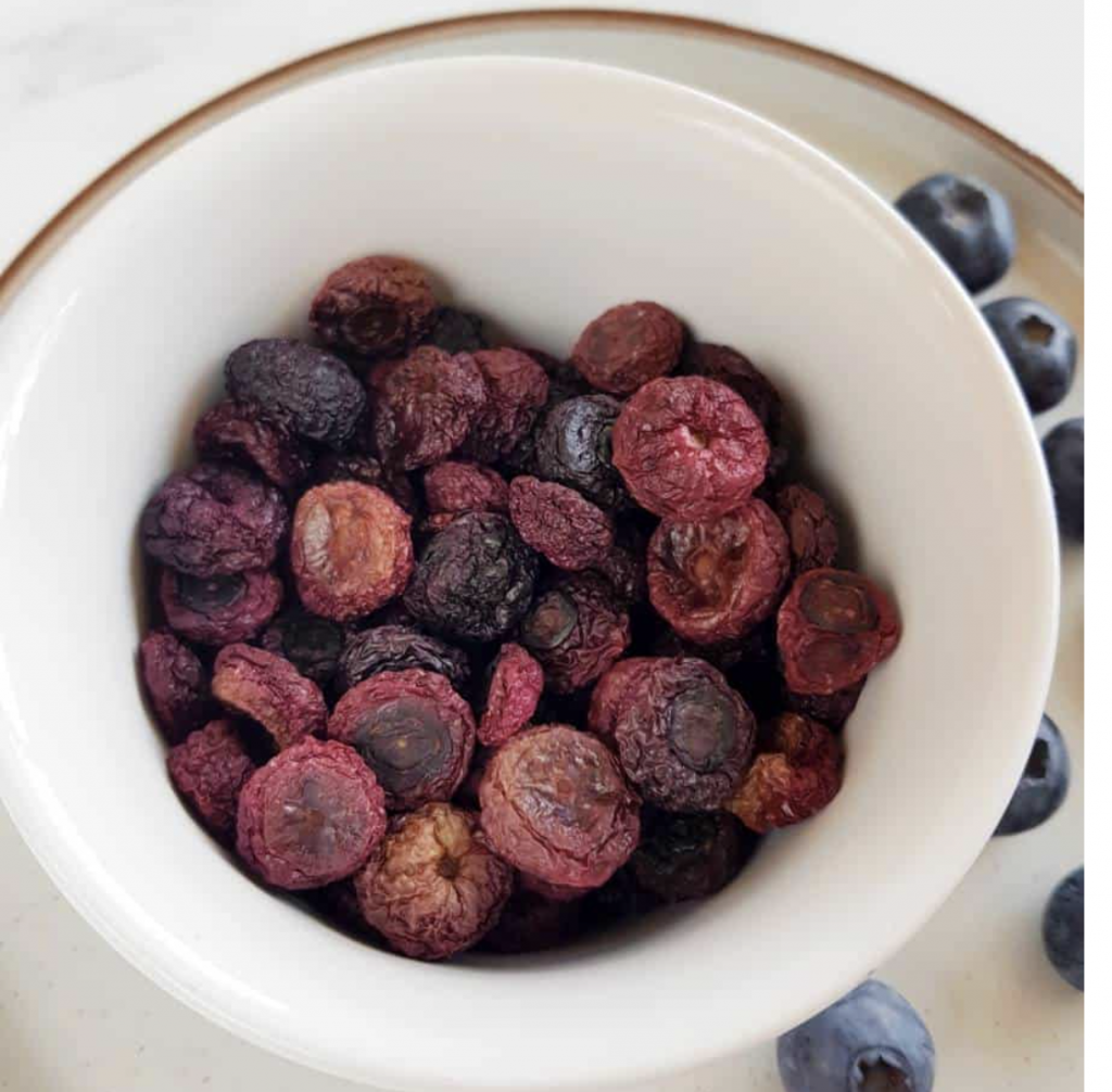 Dried Blueberries from Hint of Healthy