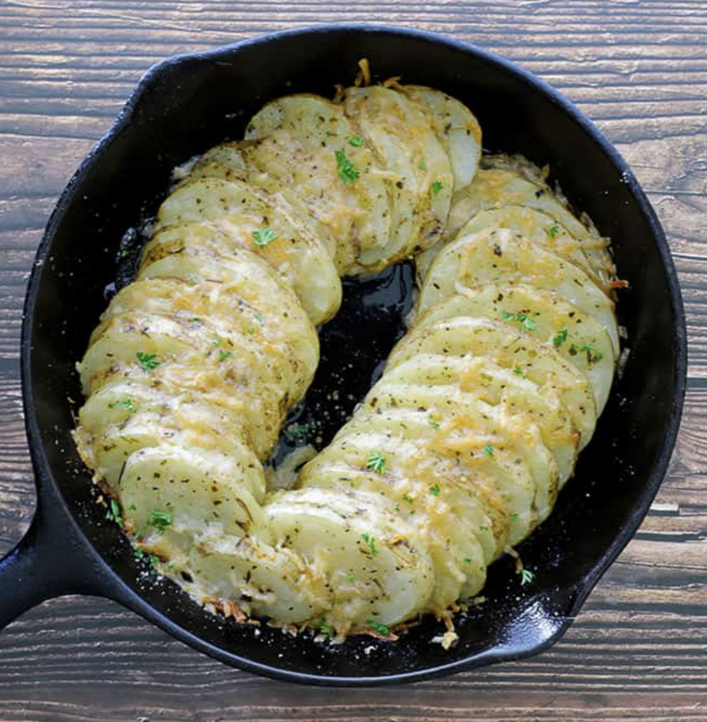 Parmesan Herb Potatoes - My Kitchen Serenity