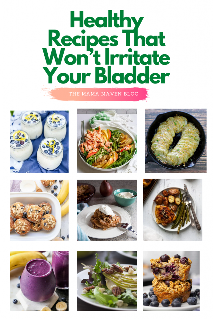 Healthy Recipes That Won’t Irritate Your Bladder | The Mama Maven Blog