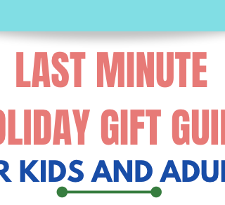 Last Minute Holiday Gift Guide | The Mama Maven Blog