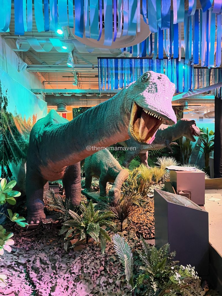 Dinosaur at Long Island Children's Museum