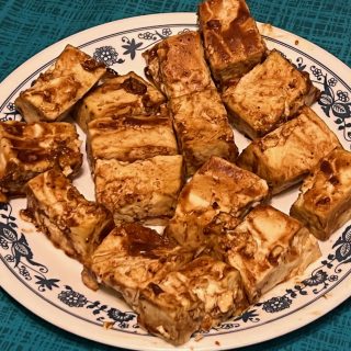 Air Fryer BBQ Tofu