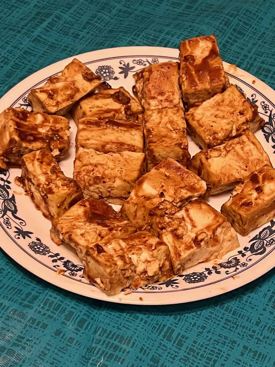 Air Fryer BBQ Tofu The Mama Maven Blog