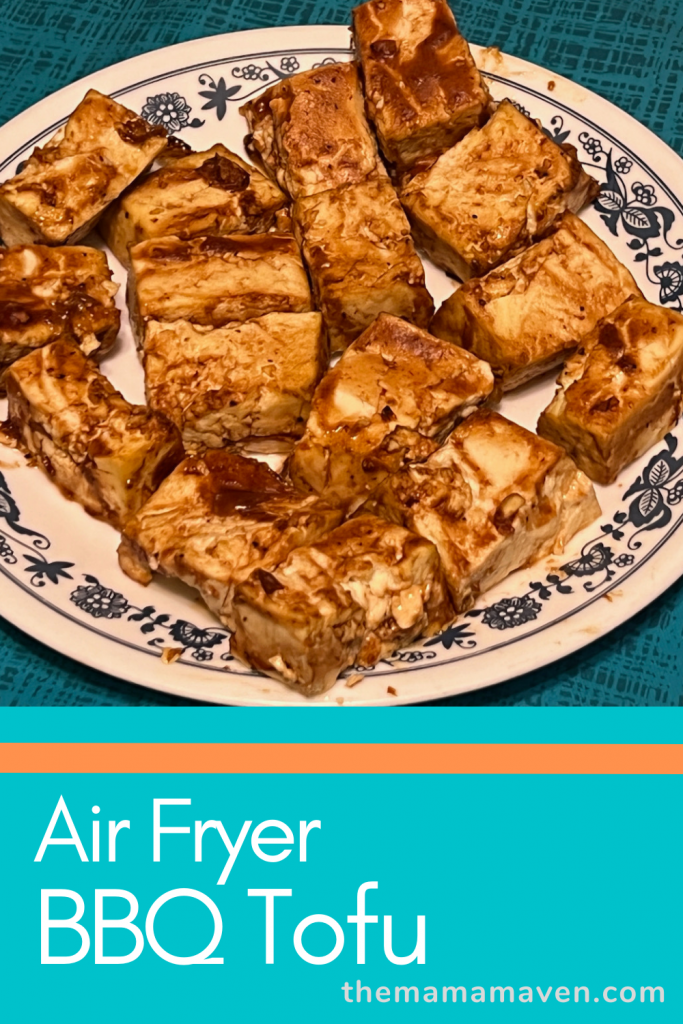 Air Fryer BBQ Tofu | The Mama Maven Blog