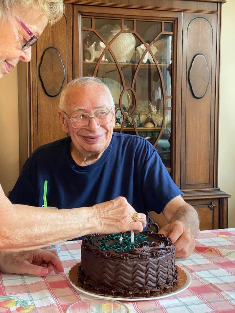 Dad at 83rd Birthday