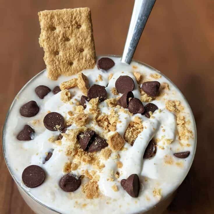 Image for S’mores Protein Overnight Oats {with Yogurt}