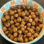 Air Fryer Roasted Za'atar Spiced Chick Peas