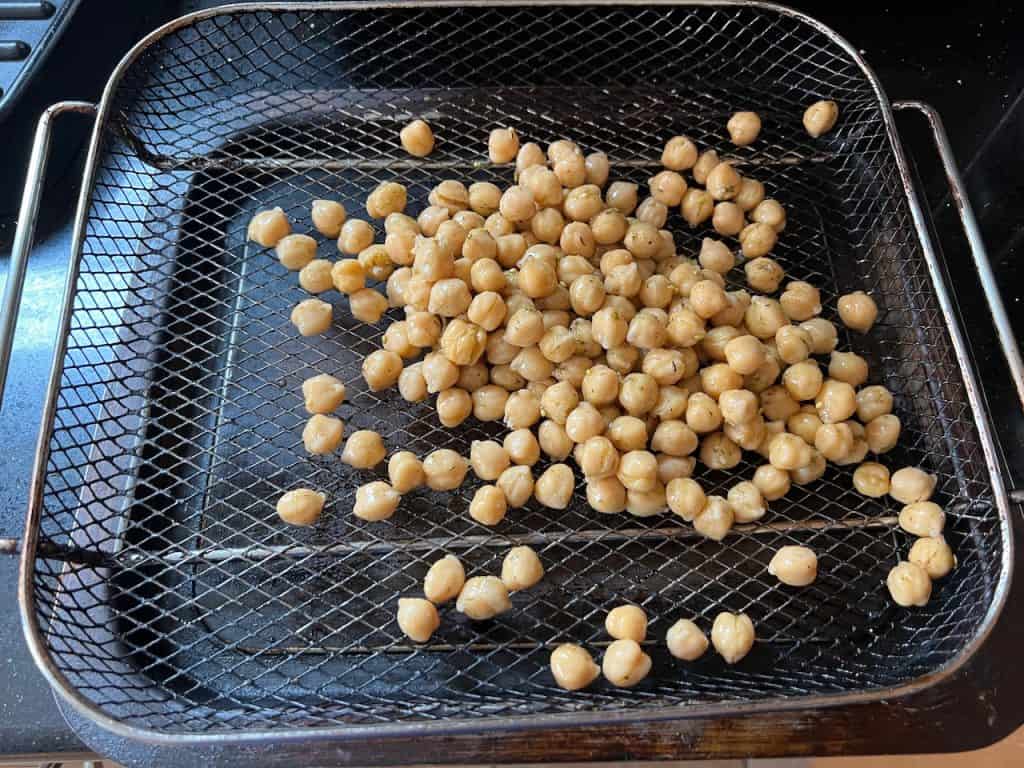 air fryer chick peas