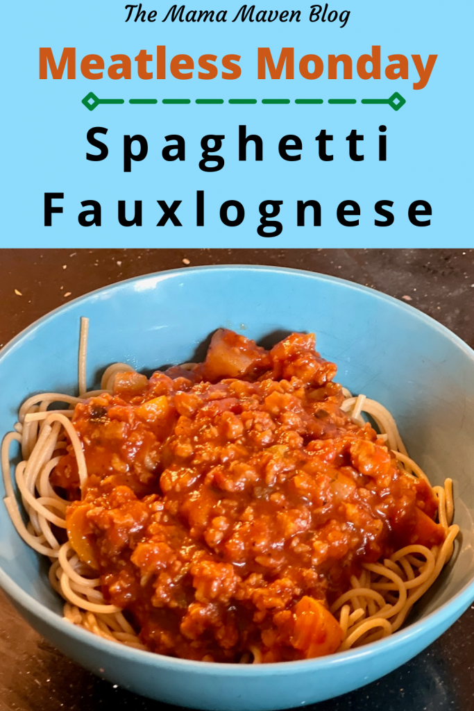 Spaghetti Fauxlognese Recipe | The Mama Maven Blog
