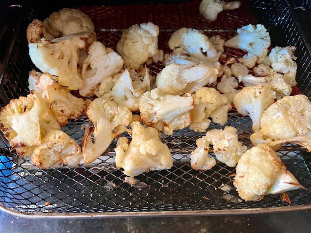 Roasted Cauliflower in Air Fryer