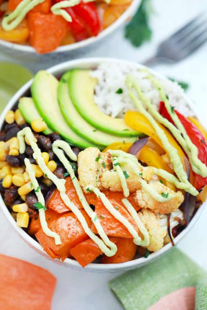 Sweet Potato Black Bean Bowls