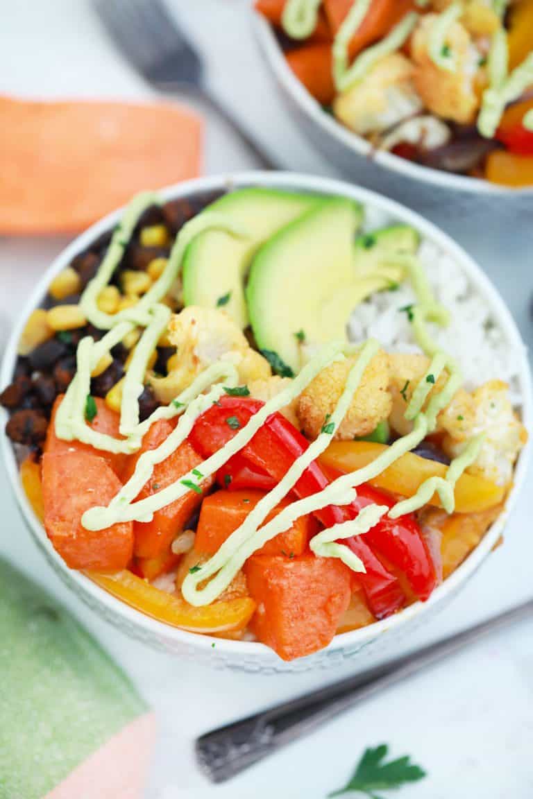 Healthy Sweet Potato Black Bean Bowls Vegetarian GF The Mama Maven Blog healthy-sweet-potato-black-bean-bowls-vegetarian-gf-the-mama-maven-blog