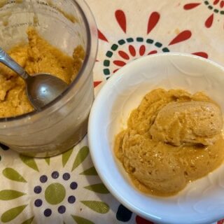 Non-Dairy Pumpkin Spice Ice Cream (Ninja CREAMi Recipe)