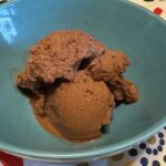 non-dairy chocolate mint ice cream - ninja CREAMi
