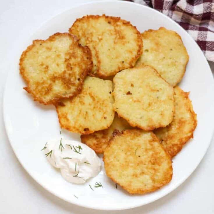 Image for Ukrainian Deruny (Potato Pancakes) - Savas Kitchen
