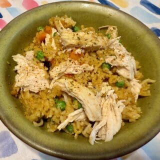 Instant Pot Garlic Chicken and Rice