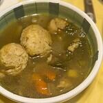 Vegetarian Matzoh Ball Soup